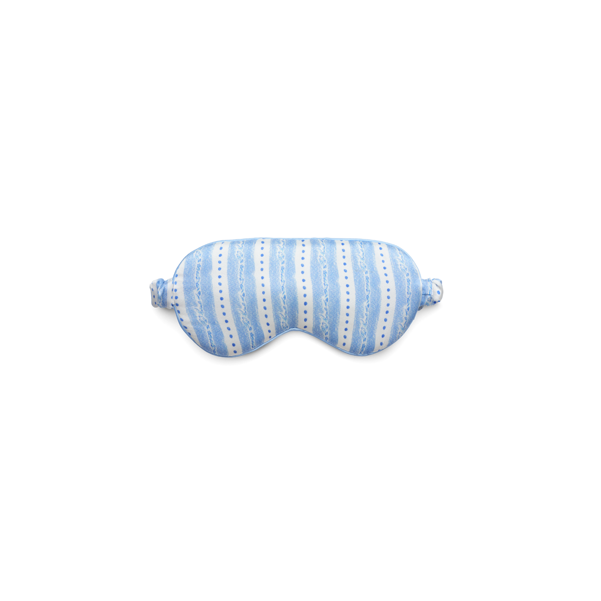 100% Pure silk sleep mask - Trefoil Leaf