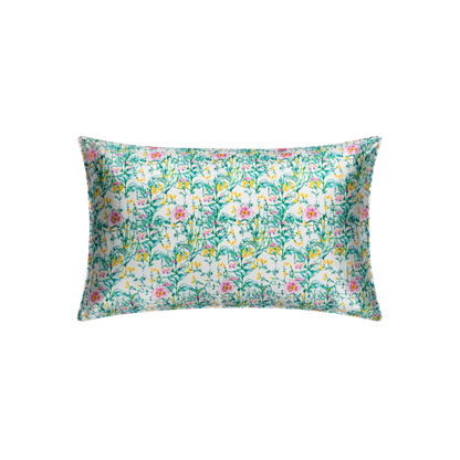 100% Mulberry Silk Pillowcase - Botanical Tracery