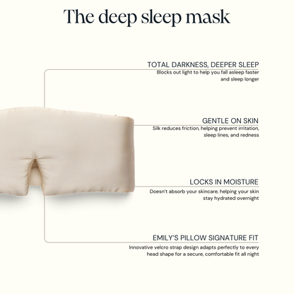 Deep sleep mask - Champagne
