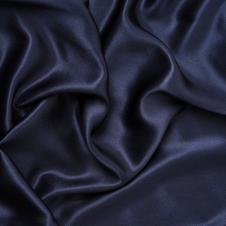100% Mulberry Silk Pillowcase - Midnight blue