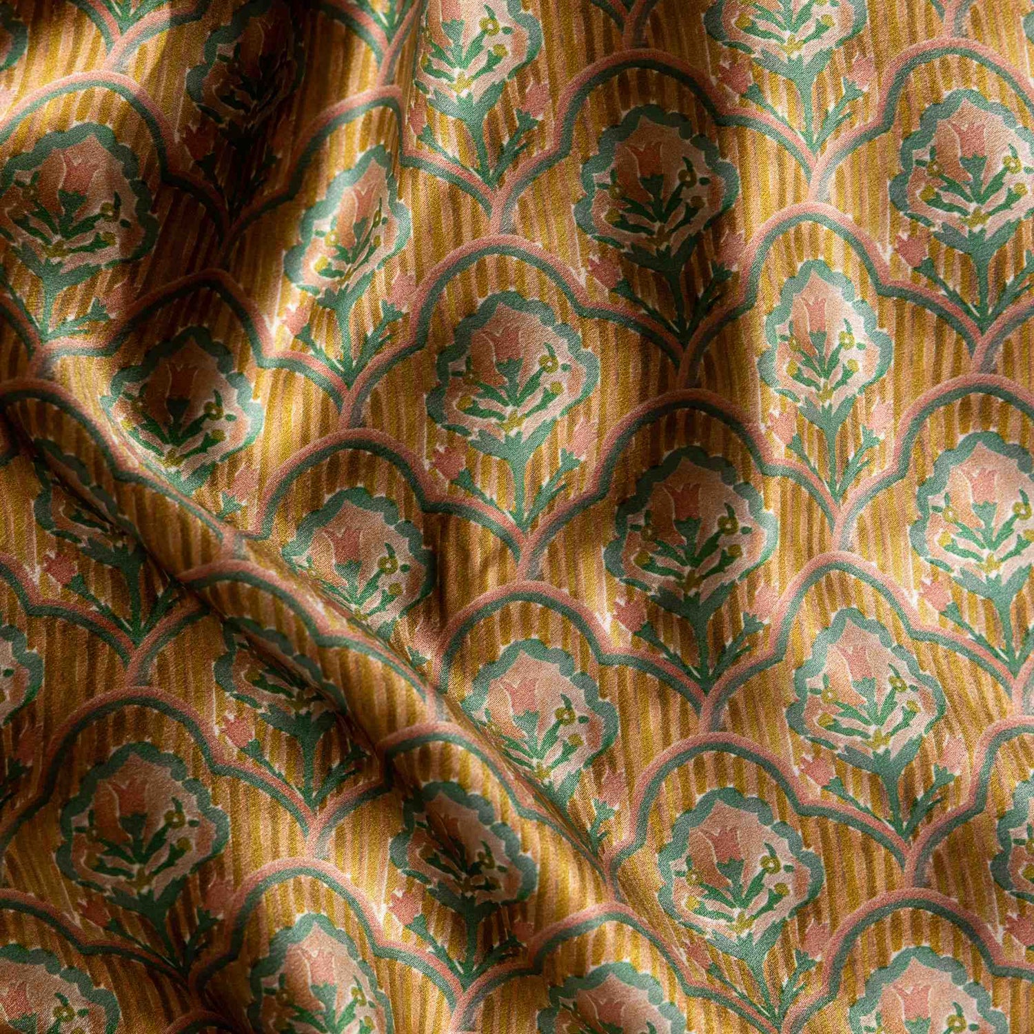 100% Mulberry Silk Pillowcase - Sacred Flowers