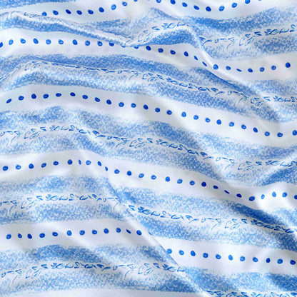 100% Mulberry Silk Pillowcase - Trefoil Leaf