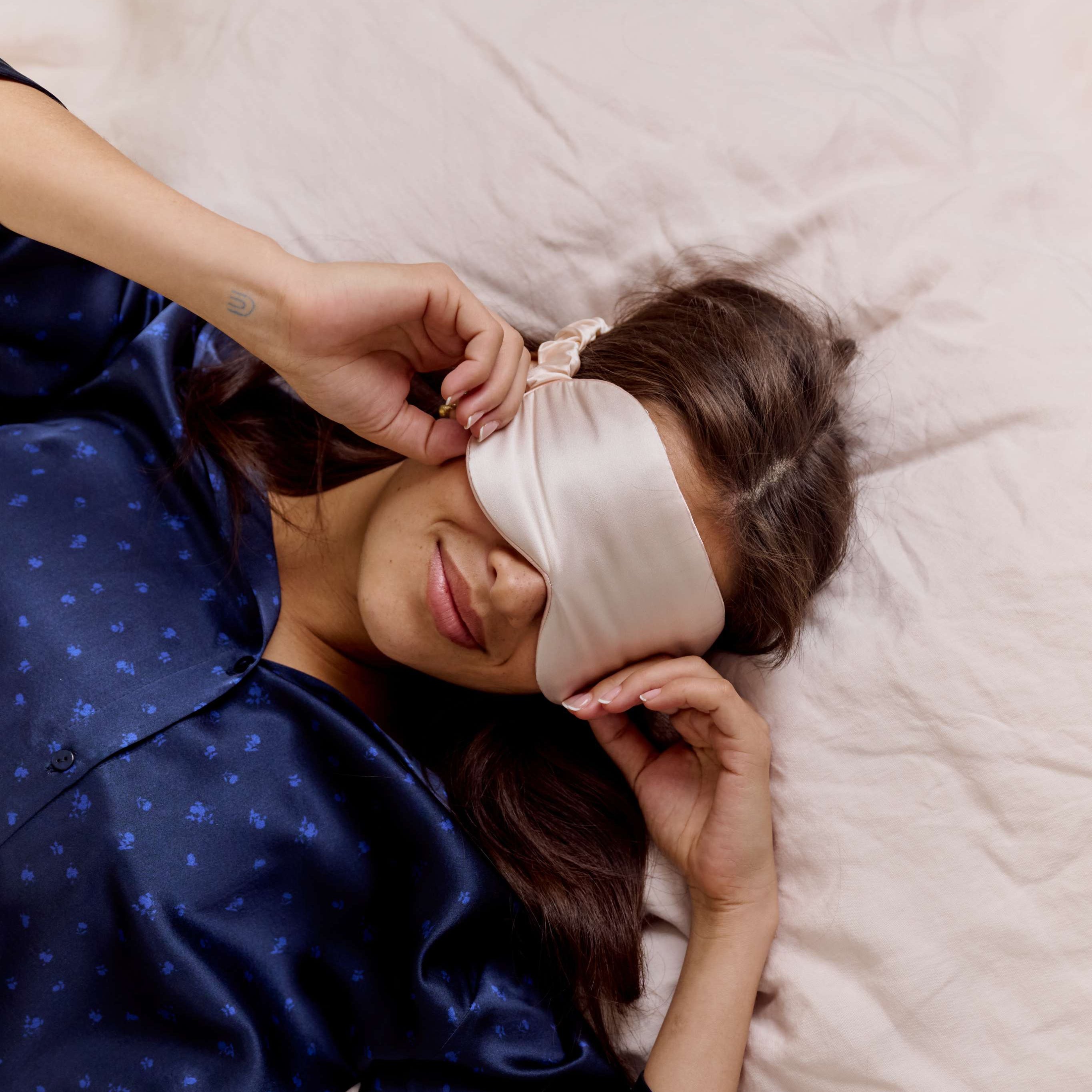 Overnight Lash Care Mask - Powder Pink
