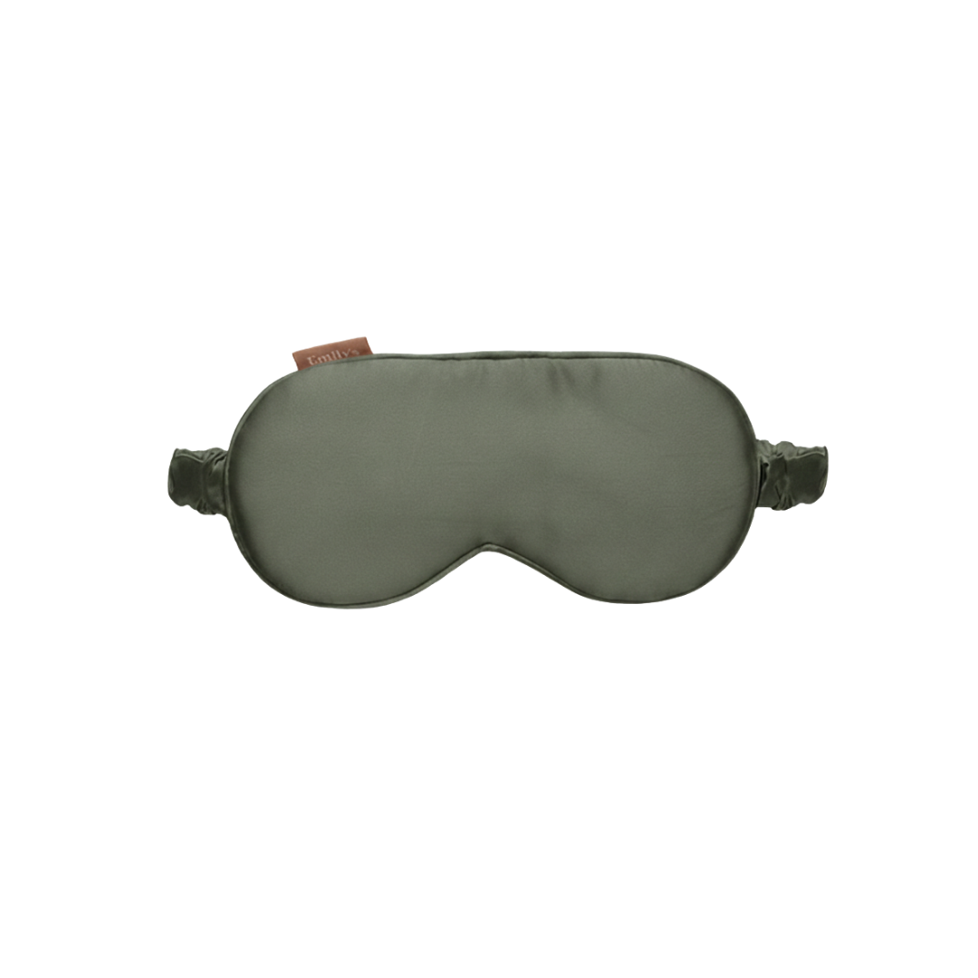 100% Pure silk sleep mask - Sage Green