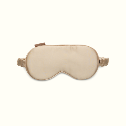 100% Pure silk sleep mask - Champagne