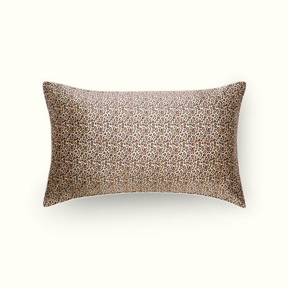 100% Mulberry Silk Pillowcase - Leopard