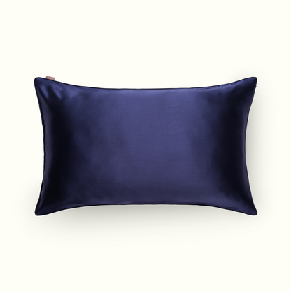 100% Mulberry Silk Pillowcase - Midnight blue