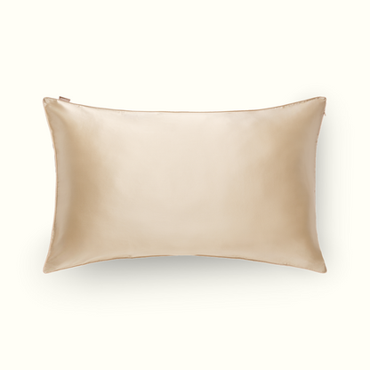 100% Mulberry Silk Pillowcase - Champagne